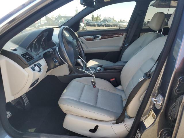 WDDGF8BB0BR141360 - 2011 MERCEDES-BENZ C 300 4MATIC GRAY photo 7