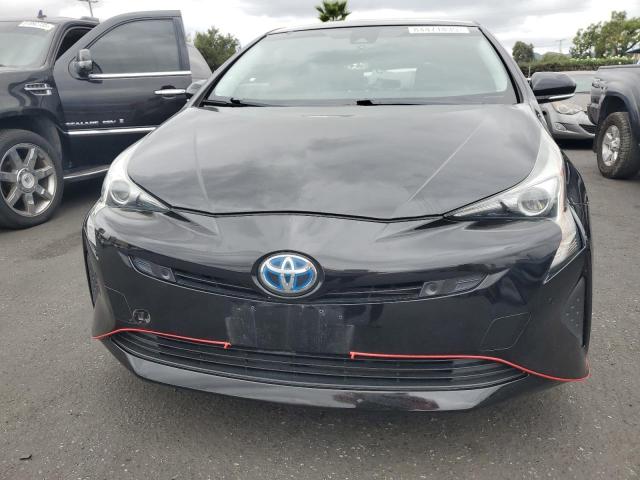 JTDKBRFU0J3060183 - 2018 TOYOTA PRIUS BLACK photo 5