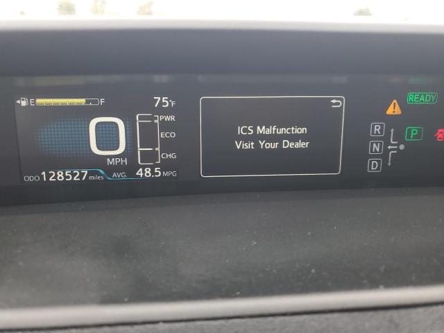 JTDKBRFU0J3060183 - 2018 TOYOTA PRIUS BLACK photo 9