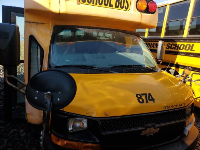 1GB3G2BG8C1145062 - 2012 CHEVROLET EXPRESS G3 黄色 照片 9