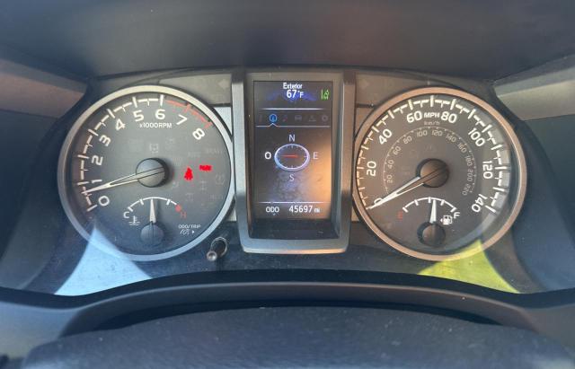 5TFCZ5AN3KX187982 - 2019 TOYOTA TACOMA DOUBLE CAB GRAY photo 8