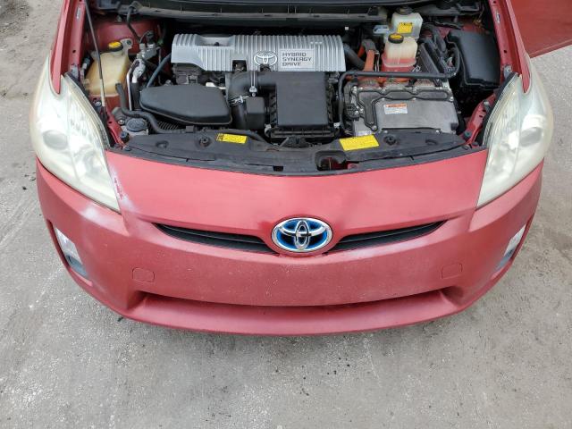 JTDKN3DU8B1370263 - 2011 TOYOTA PRIUS წითელი ფოტო 11