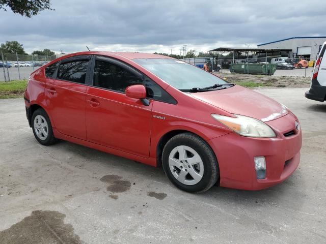 JTDKN3DU8B1370263 - 2011 TOYOTA PRIUS წითელი ფოტო 4
