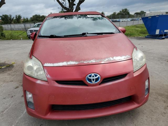 JTDKN3DU8B1370263 - 2011 TOYOTA PRIUS წითელი ფოტო 5