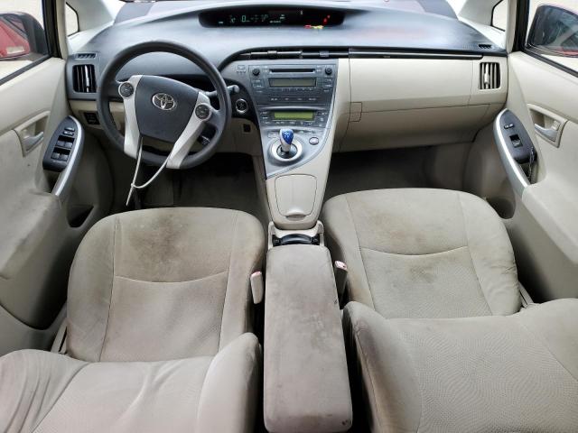 JTDKN3DU8B1370263 - 2011 TOYOTA PRIUS წითელი ფოტო 8