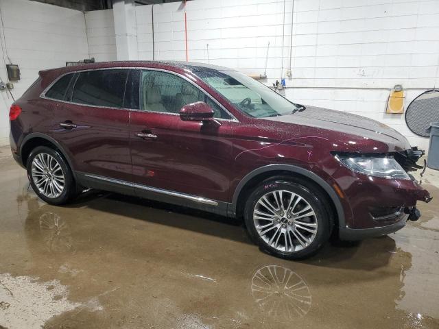 2LMPJ8LRXHBL48273 - 2017 LINCOLN MKX RESERVE Շագանակագույն լուսանկար 4