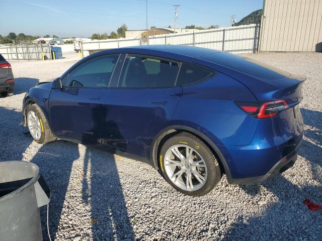 5YJYGDEE5MF208649 - 2021 TESLA MODEL Y BLUE photo 2