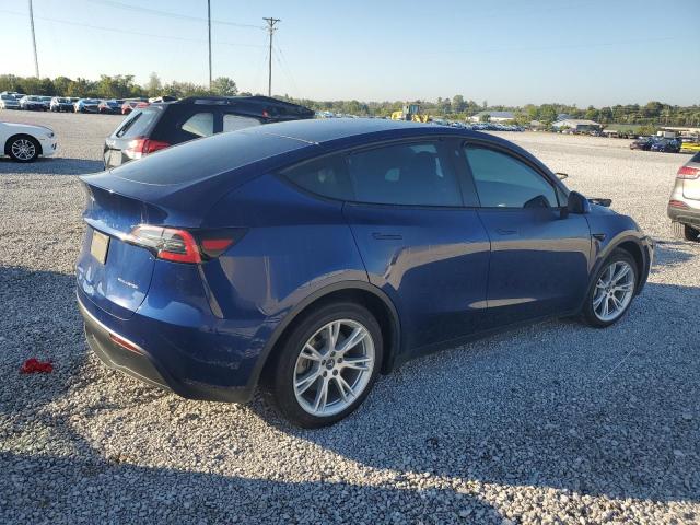 5YJYGDEE5MF208649 - 2021 TESLA MODEL Y BLUE photo 3