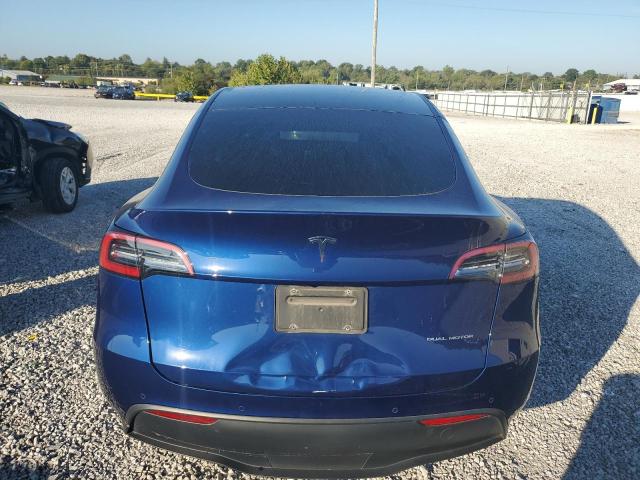 5YJYGDEE5MF208649 - 2021 TESLA MODEL Y BLUE photo 6