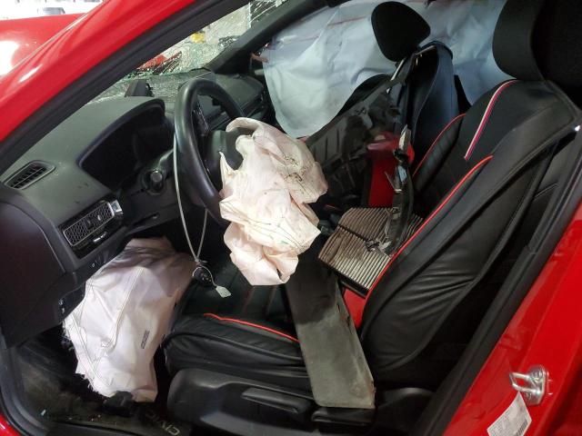 19XFL2H80NE021596 - 2022 HONDA CIVIC SPORT წითელი ფოტო 7