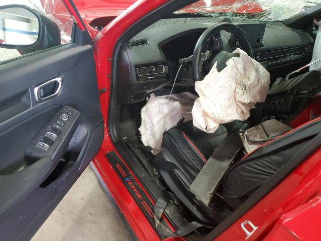 19XFL2H80NE021596 - 2022 HONDA CIVIC SPORT წითელი ფოტო 8