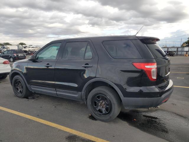 1FM5K8AR7DGC63297 - 2013 FORD EXPLORER POLICE INTERCEPTOR Noir photo 2