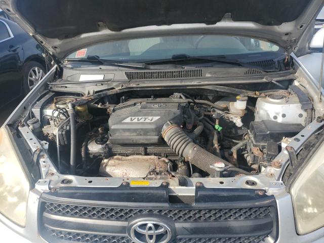 JTEHD20V746002874 - 2004 TOYOTA RAV4 ვერცხლისფერი ფოტო 12