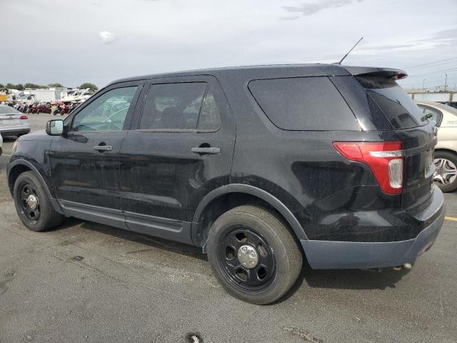 1FM5K8ATXFGB51852 - 2015 FORD EXPLORER POLICE INTERCEPTOR Czarny zdjęcie 2