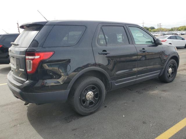 1FM5K8ATXFGB51852 - 2015 FORD EXPLORER POLICE INTERCEPTOR Czarny zdjęcie 3
