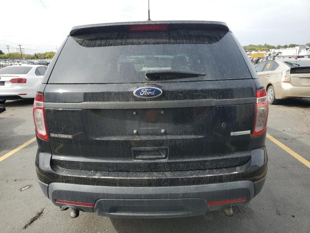 1FM5K8ATXFGB51852 - 2015 FORD EXPLORER POLICE INTERCEPTOR Czarny zdjęcie 6