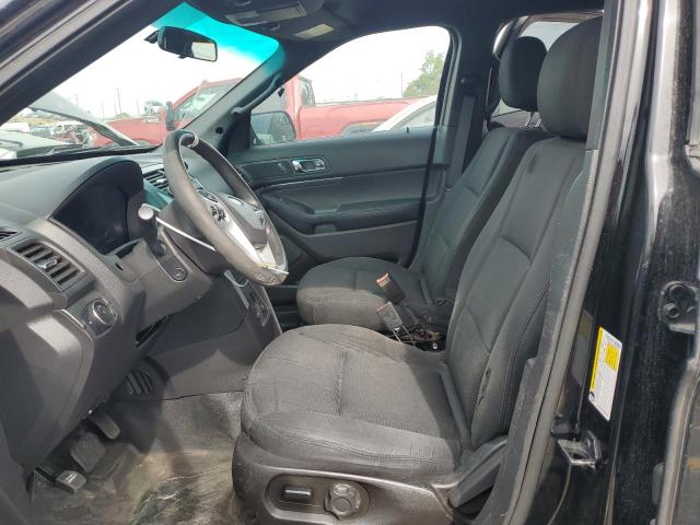 1FM5K8ATXFGB51852 - 2015 FORD EXPLORER POLICE INTERCEPTOR Czarny zdjęcie 7