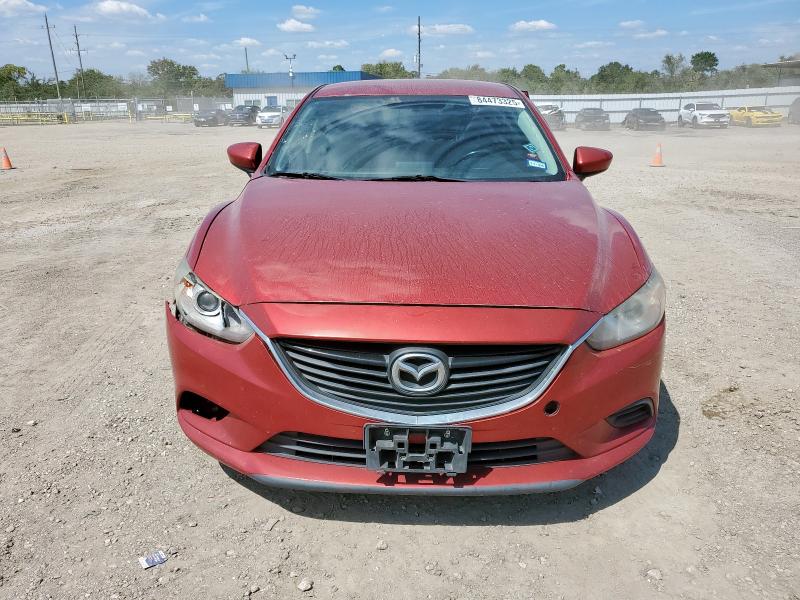 JM1GJ1V56G1416094 - 2016 MAZDA 6 TOURING RED photo 5
