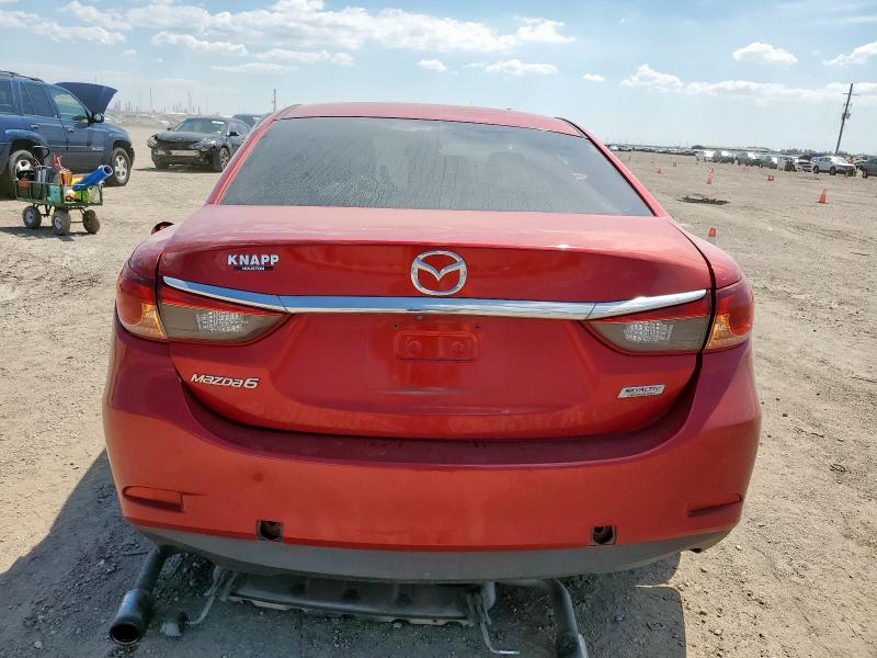 JM1GJ1V56G1416094 - 2016 MAZDA 6 TOURING RED photo 6