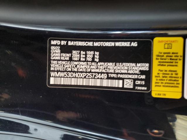 WMW53DH0XP2S73449 - 2023 MINI COOPER S 黑色 照片 12