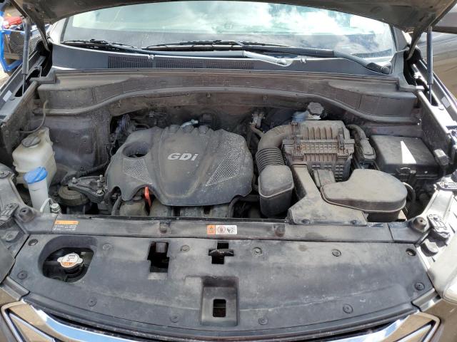 5XYZT3LB5DG017373 - 2013 HYUNDAI SANTA FE S ნაცრისფერი ფოტო 12