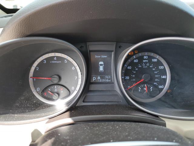 5XYZT3LB5DG017373 - 2013 HYUNDAI SANTA FE S ნაცრისფერი ფოტო 9