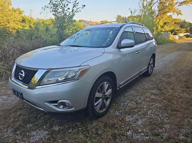 5N1AR2MM2EC682657 - 2014 NISSAN PATHFINDER S SILVER photo 2
