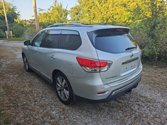 5N1AR2MM2EC682657 - 2014 NISSAN PATHFINDER S SILVER photo 3