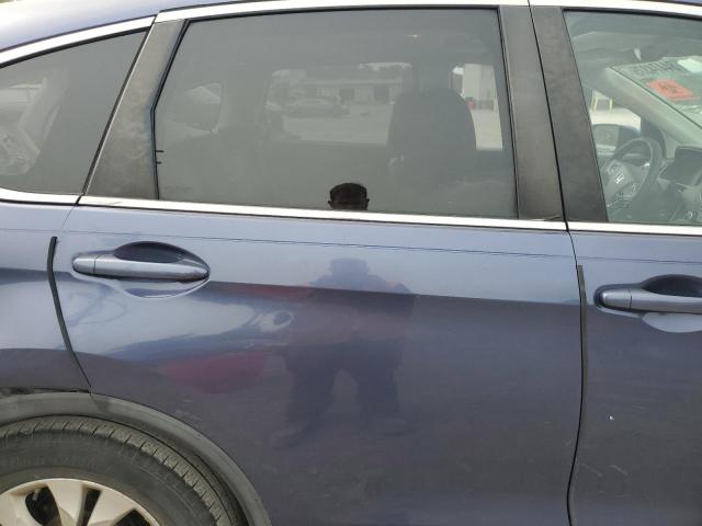 2HKRM4H54DH668136 - 2013 HONDA CR-V EX BLUE photo 11