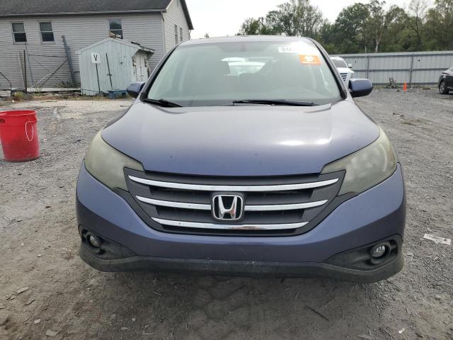 2HKRM4H54DH668136 - 2013 HONDA CR-V EX BLUE photo 5