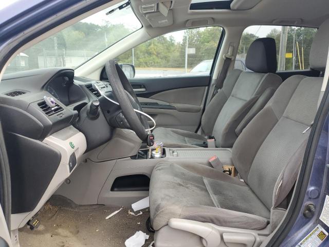 2HKRM4H54DH668136 - 2013 HONDA CR-V EX BLUE photo 7