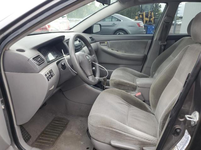 1NXBR32E08Z938590 - 2008 TOYOTA COROLLA CE ნაცრისფერი ფოტო 7