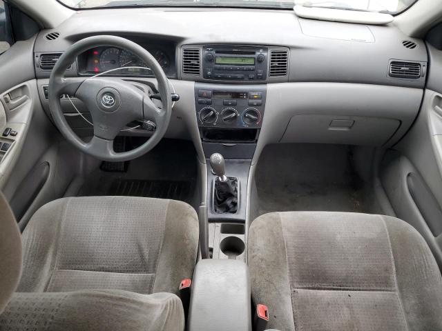 1NXBR32E08Z938590 - 2008 TOYOTA COROLLA CE ნაცრისფერი ფოტო 8