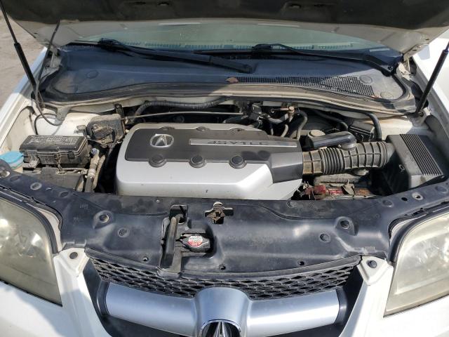 2HNYD18904H501692 - 2004 ACURA MDX TOURING WHITE photo 11