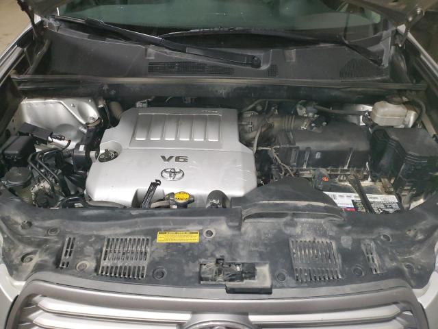 5TDJK3EH8AS009526 - 2010 TOYOTA HIGHLANDER SE Gümüş foto 12