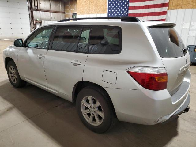 5TDJK3EH8AS009526 - 2010 TOYOTA HIGHLANDER SE Gümüş foto 2