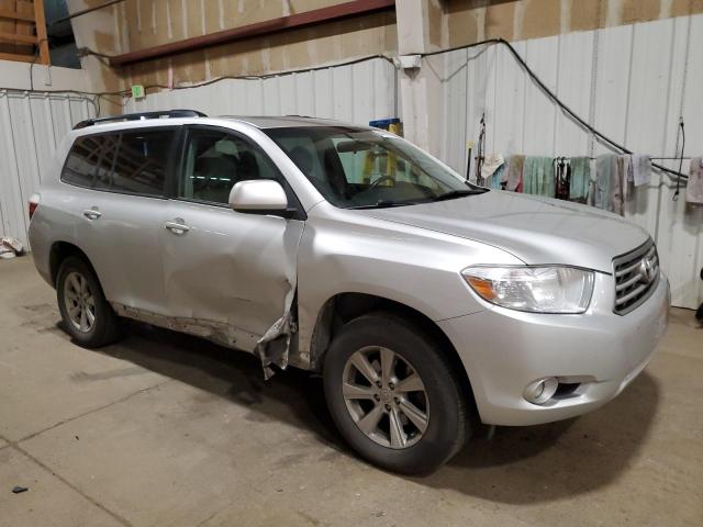 5TDJK3EH8AS009526 - 2010 TOYOTA HIGHLANDER SE Gümüş foto 4