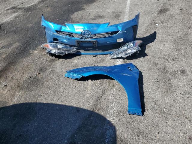 JTDKARFU5K3071944 - 2019 TOYOTA PRIUS Синий фото 12