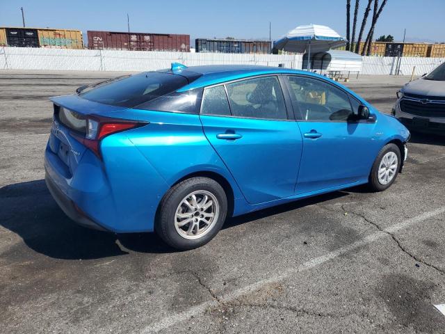 JTDKARFU5K3071944 - 2019 TOYOTA PRIUS Синий фото 3