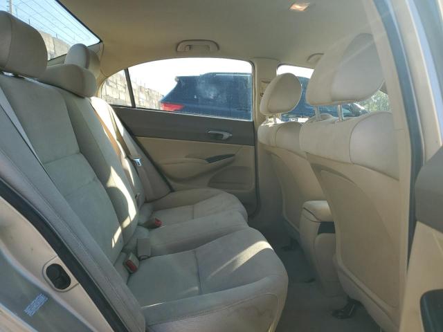 1HGFA15548L088418 - 2008 HONDA CIVIC LX ბეჟი ფოტო 10