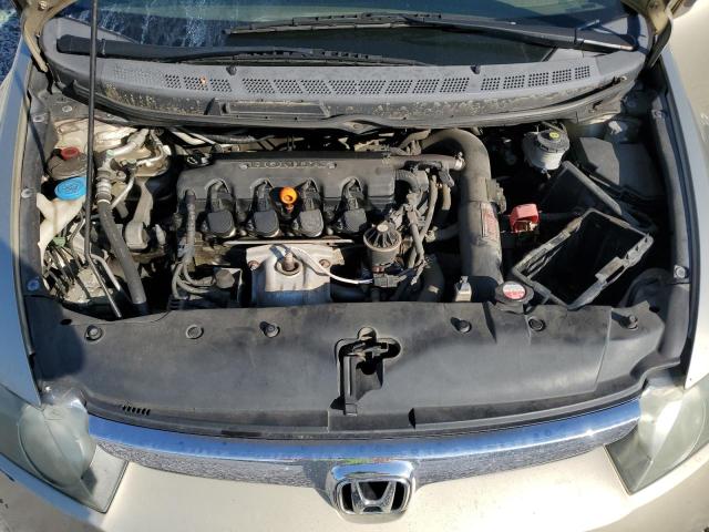 1HGFA15548L088418 - 2008 HONDA CIVIC LX ბეჟი ფოტო 11