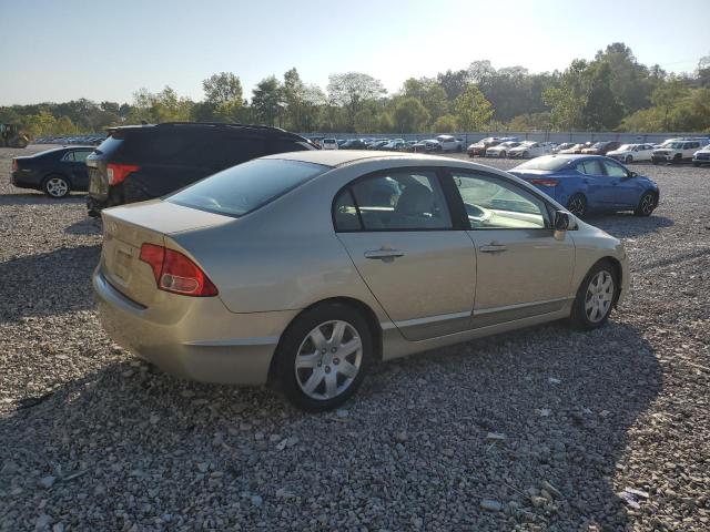 1HGFA15548L088418 - 2008 HONDA CIVIC LX ბეჟი ფოტო 3