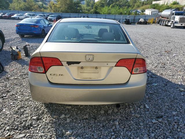 1HGFA15548L088418 - 2008 HONDA CIVIC LX ბეჟი ფოტო 6