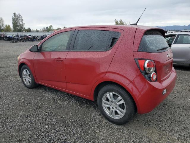 1G1JA6SH4C4209965 - 2012 CHEVROLET SONIC LS წითელი ფოტო 2