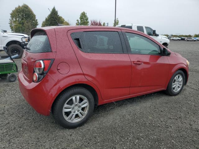 1G1JA6SH4C4209965 - 2012 CHEVROLET SONIC LS წითელი ფოტო 3