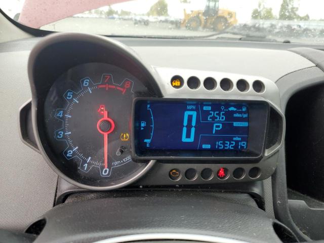 1G1JA6SH4C4209965 - 2012 CHEVROLET SONIC LS წითელი ფოტო 9