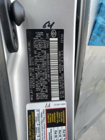 4T1BF1FK5FU061668 - 2015 TOYOTA CAMRY LE SILVER photo 12