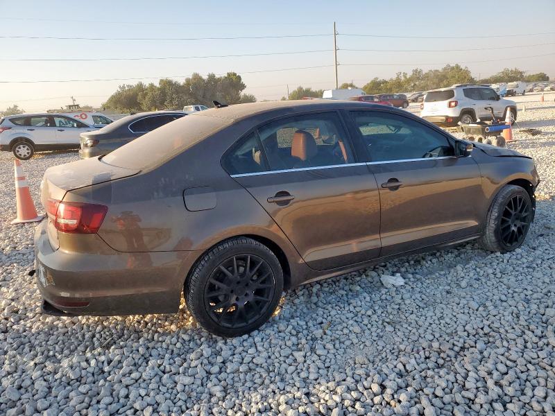 3VWL07AJ0GM213385 - 2016 VOLKSWAGEN JETTA SEL 棕色 照片 3
