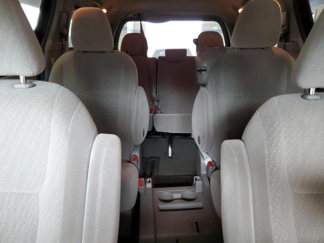 5TDKZ3DC3HS834096 - 2017 TOYOTA SIENNA LE ბურგუნდია ფოტო 10