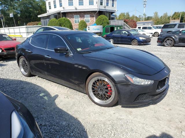 ZAM57RTA6F1150994 - 2015 MASERATI GHIBLI S შავი ფოტო 4